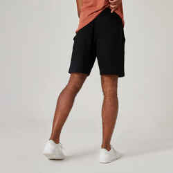 Men's Fitness Shorts 500 Essentials - Black