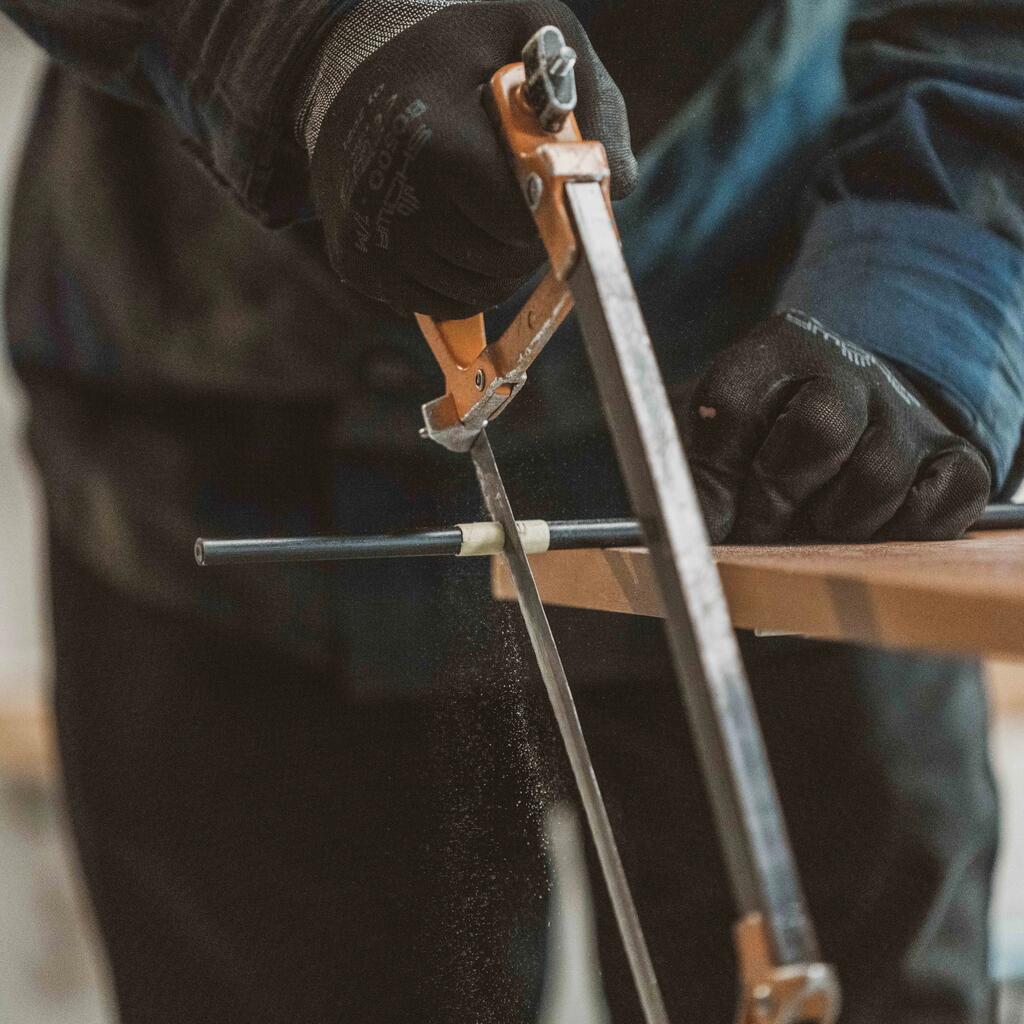 Replace spare aluminium rod with a cut.