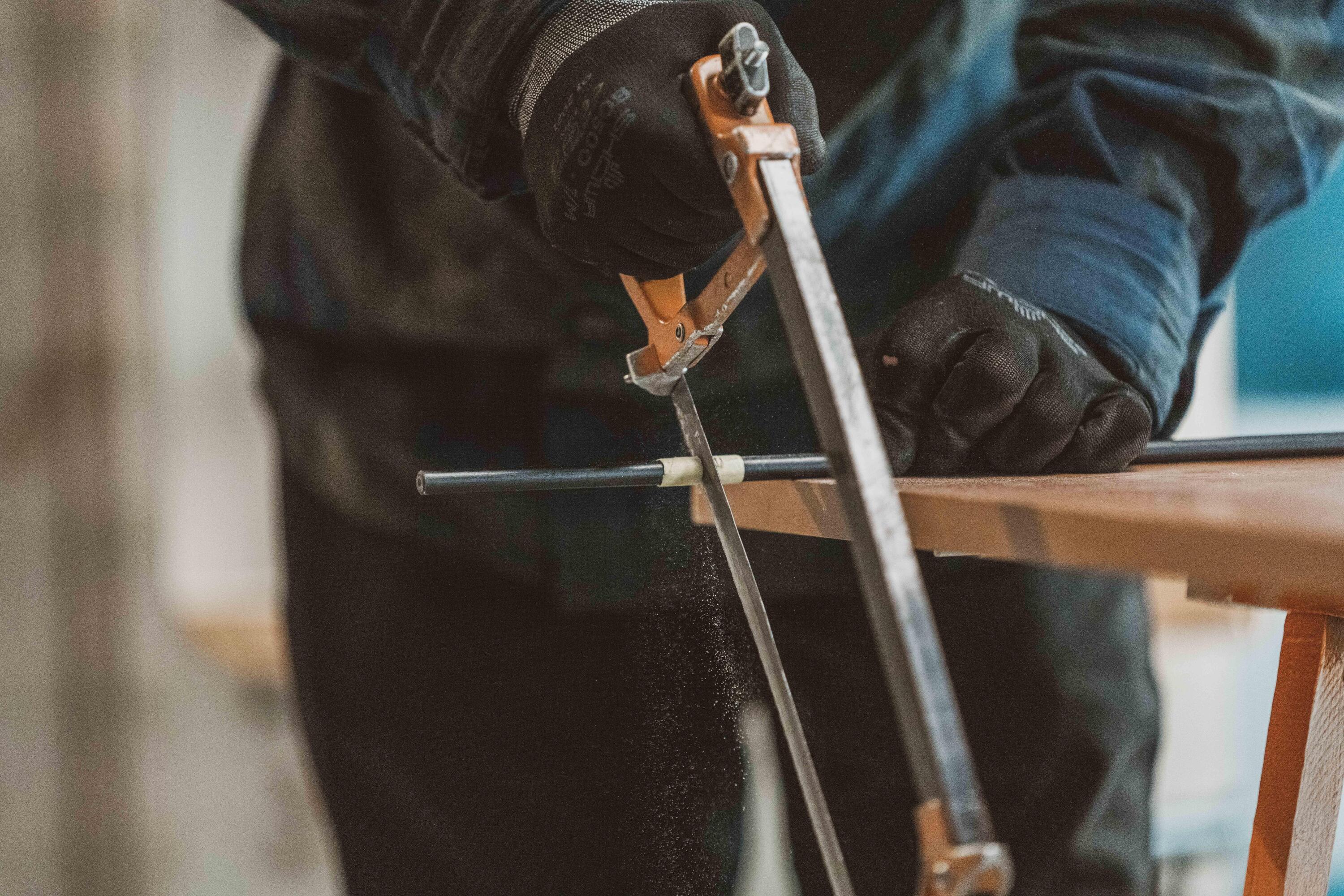 WORKSHOP Vervanging aluminium stok voor tentboog met bijsnijden