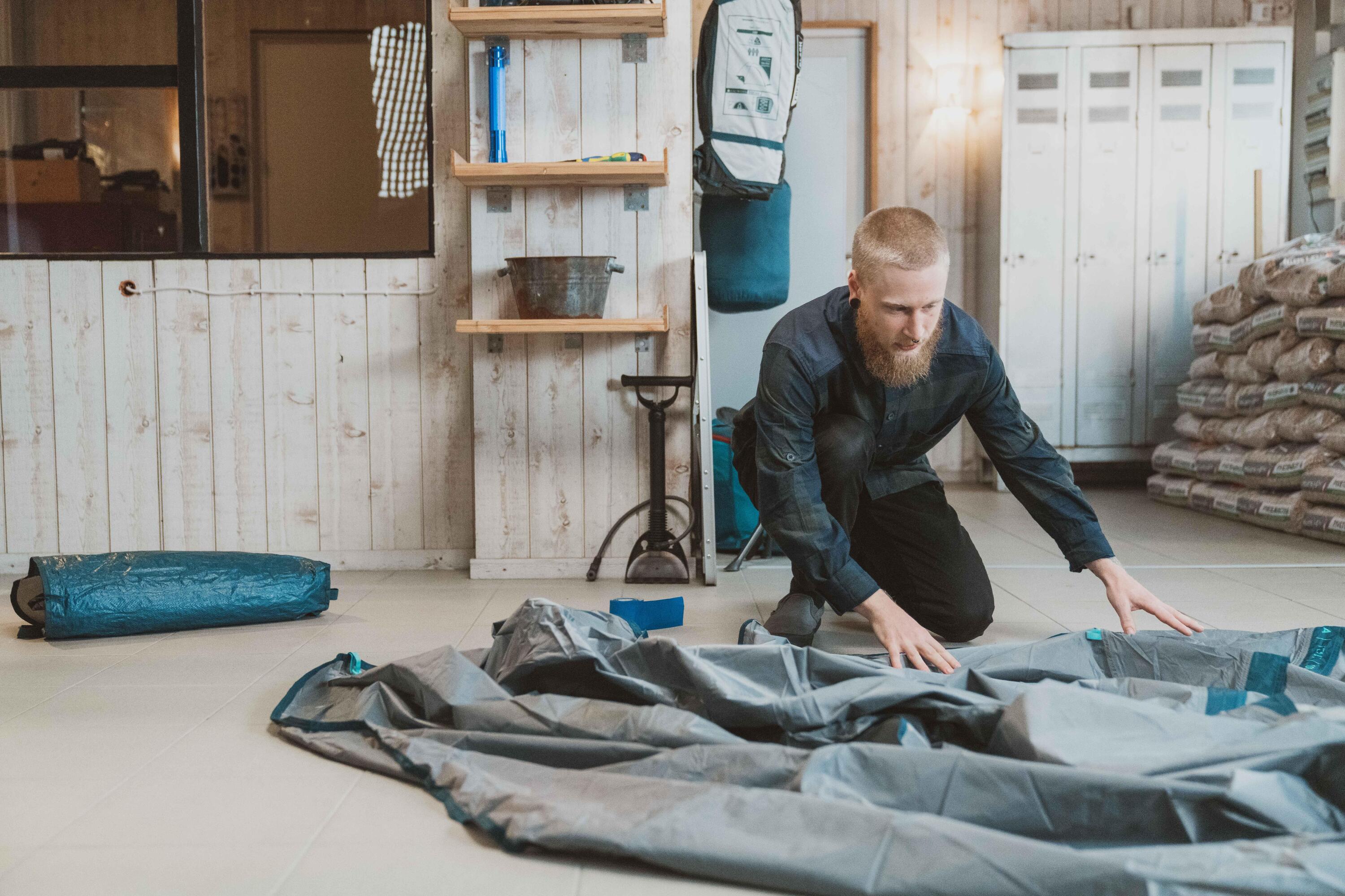 WORKSHOP Changing an element of the structure of your 2 Seconds Easy tent