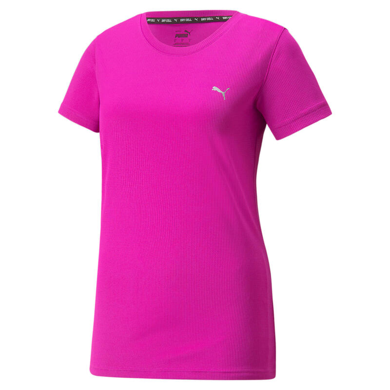 T-Shirt Fitness Cardio Puma Damen violett