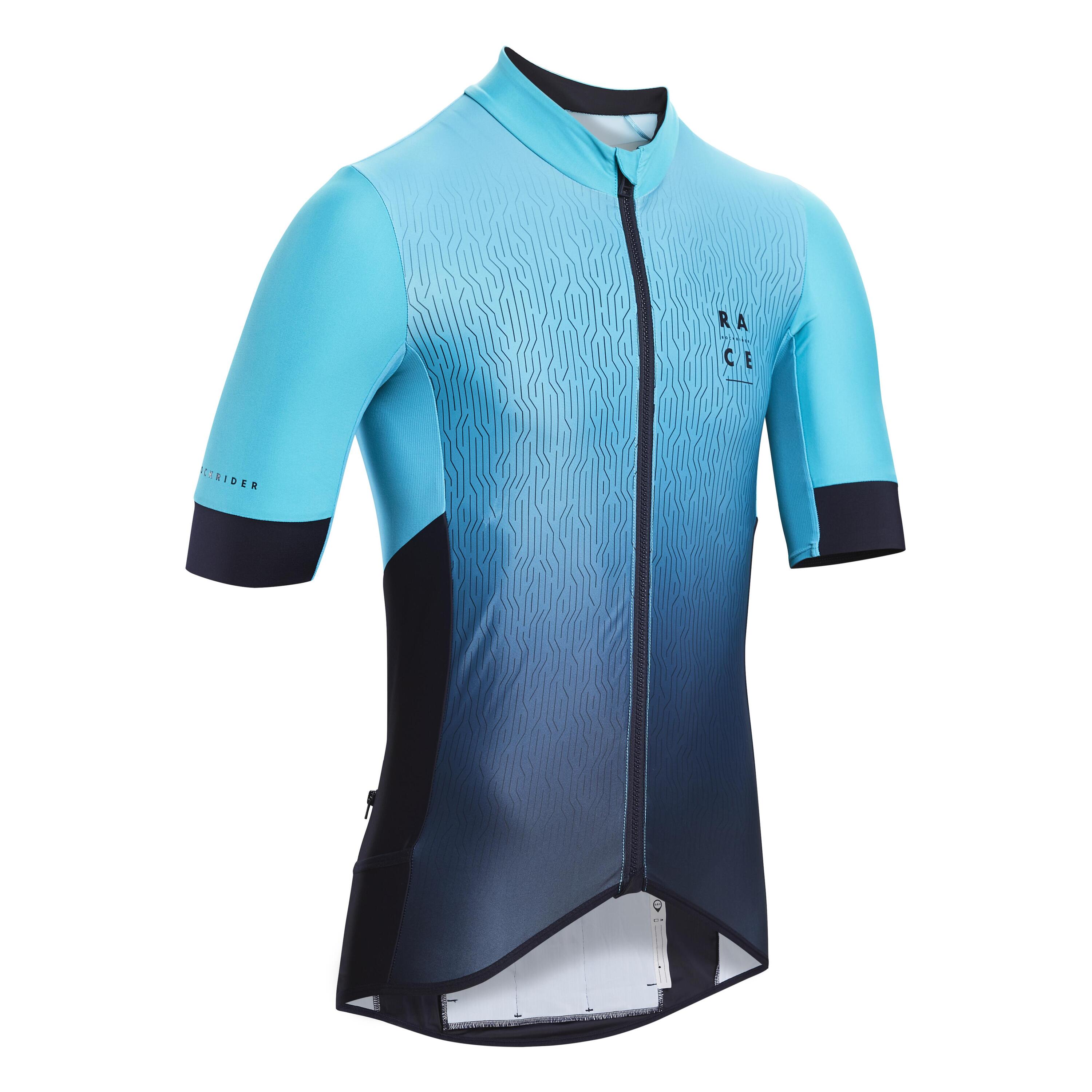 Men's Short-Sleeved Mountain Biking Jersey - Turquoise 5/10