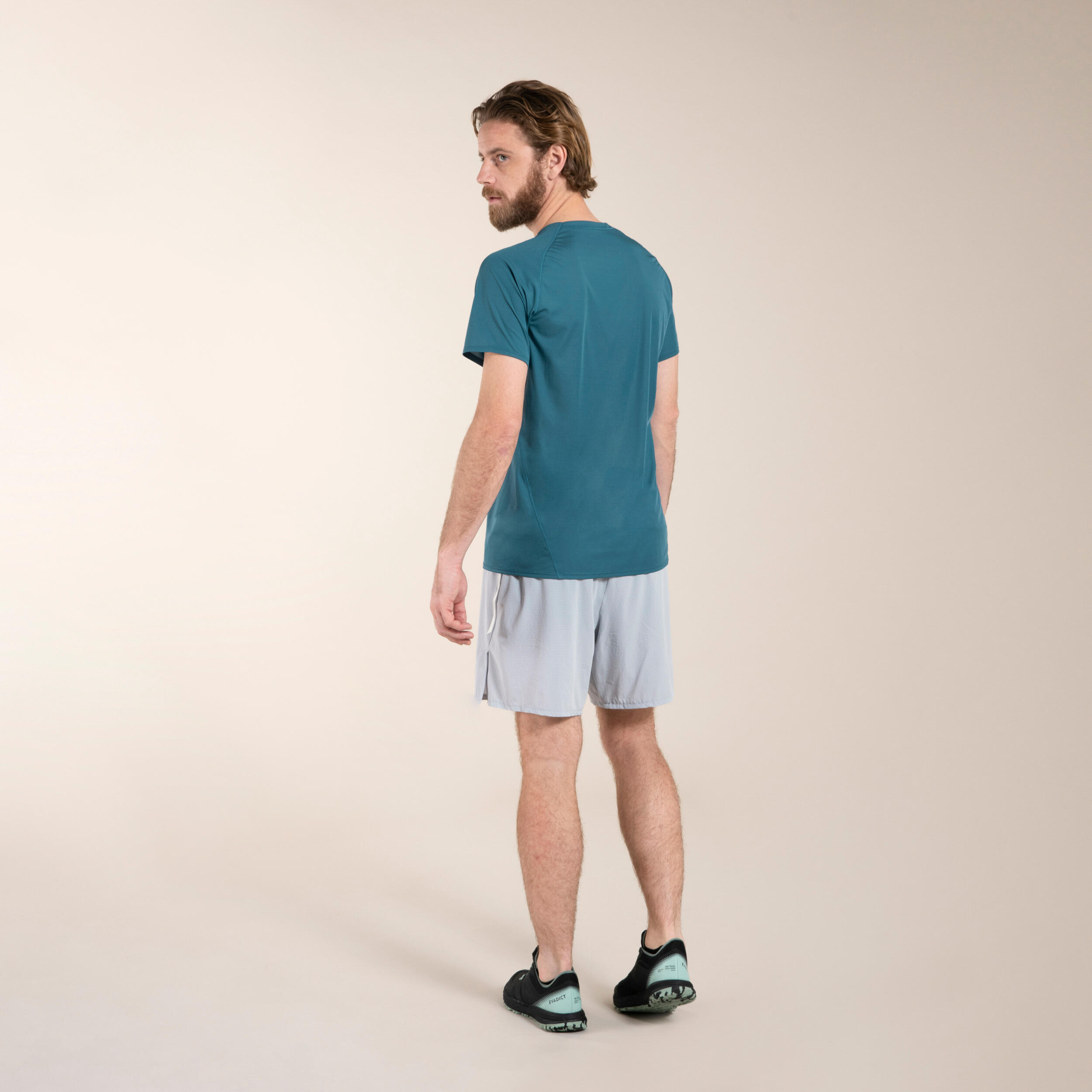 Pantalón corto de trail running Hombre - KIPRUN Run 900 Ultra Gris perla  5/12
