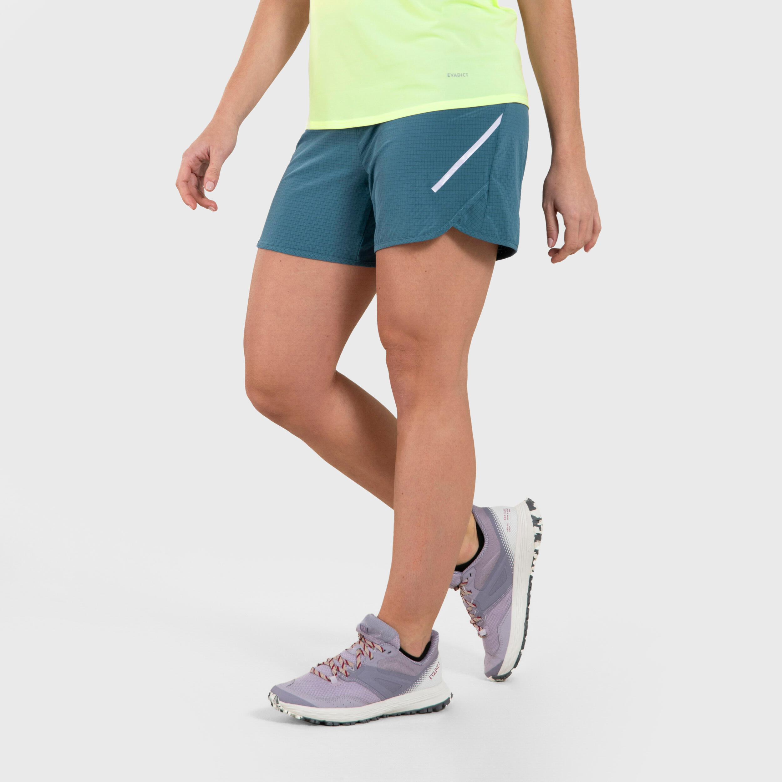 Women's Trail Running Baggy Shorts - Blue