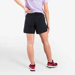 WOMEN'S TRAIL RUNNING BAGGY SHORTS - BLACK