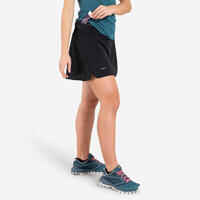 WOMEN'S TRAIL RUNNING SKORT - BLACK