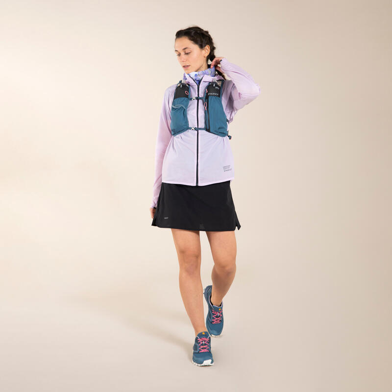 SAC TRAIL RUNNING 5L TURQUOISE - VENDU AVEC POCHE À EAU 1L