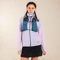 Chaqueta cortavientos trail running Mujer morada