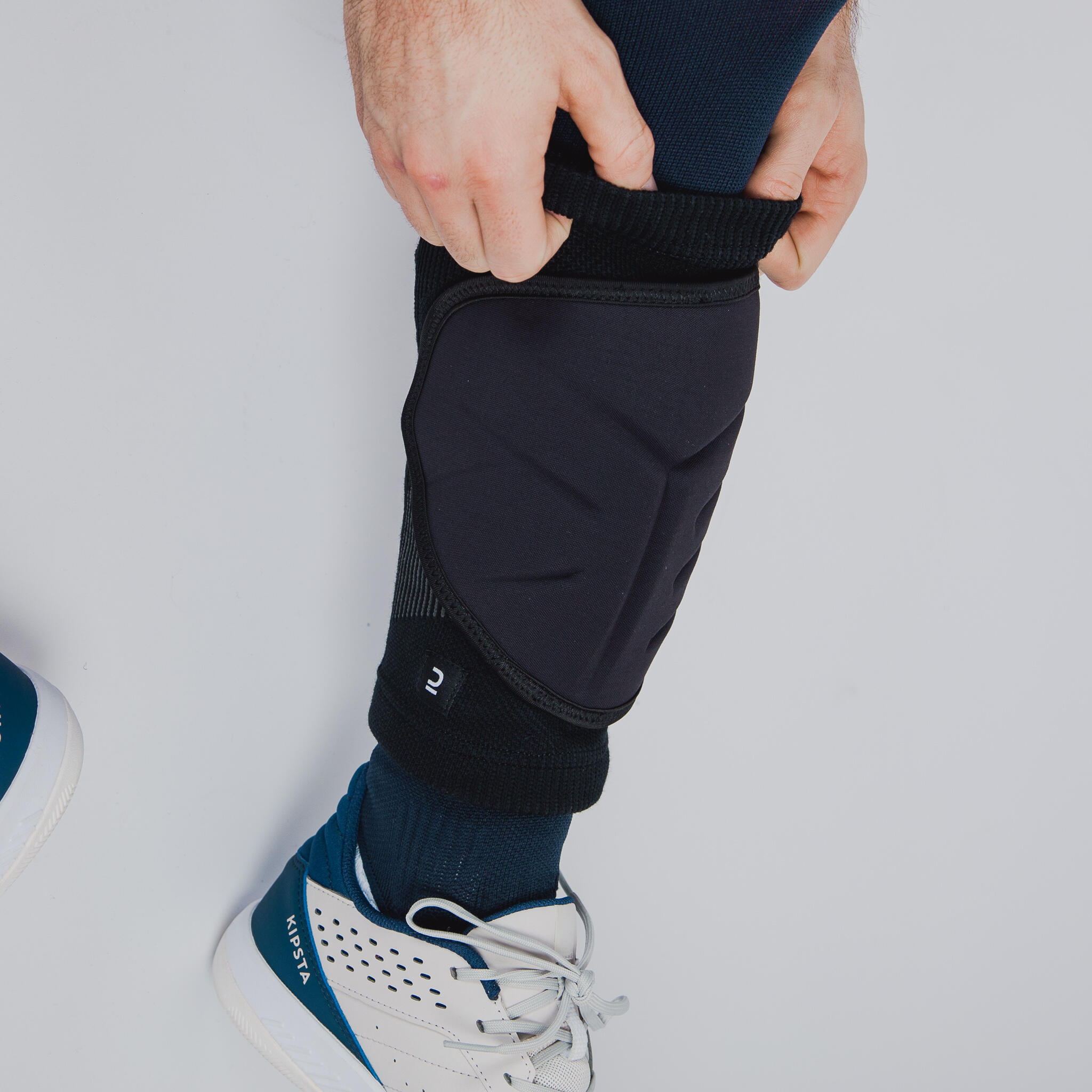 Genouillères de protection noires gardien de Futsal 4/6