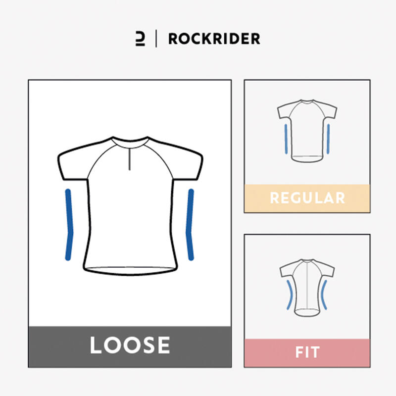 Koszulka rowerowa MTB All Mountain Rockrider Feel długi rękaw