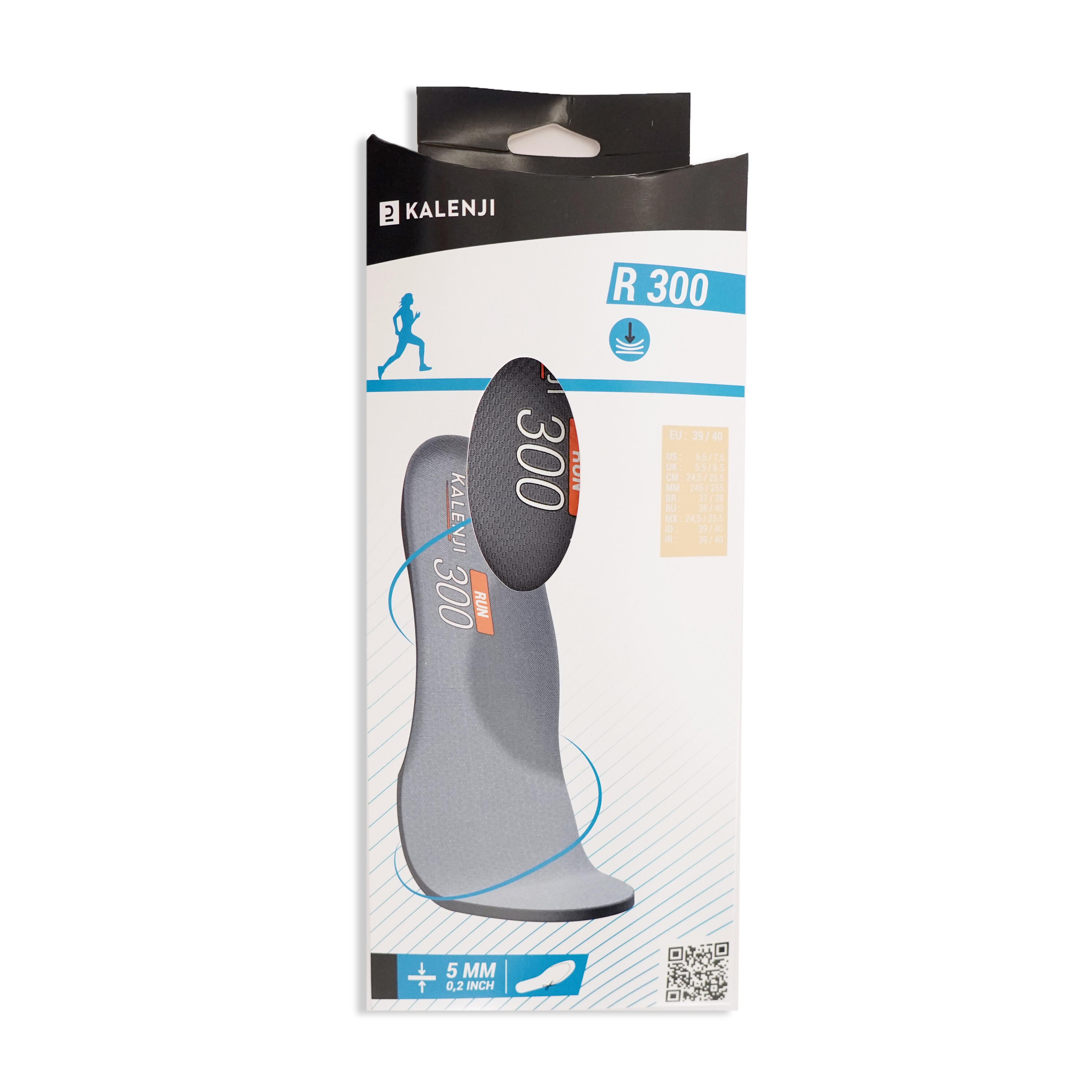 Running Insoles - Run 300 - KALENJI