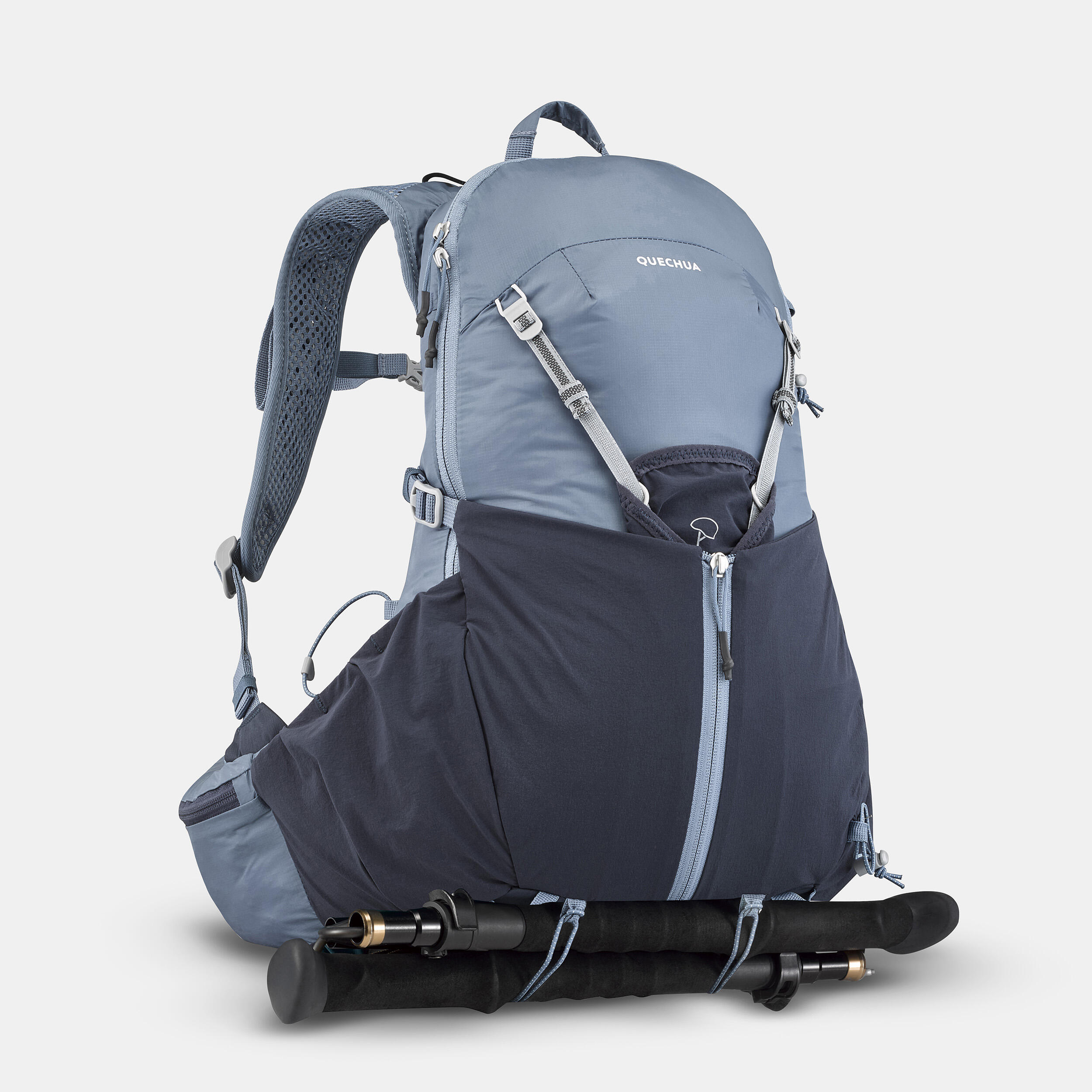 Sac dos Ultra l ger de randonn e rapide FH 500 Femme bleu