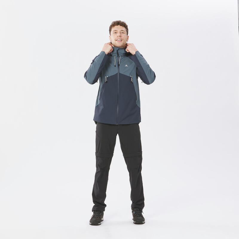 Veste légère imperméable de randonnée - MH500 - Homme