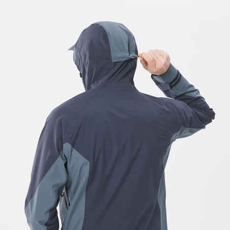 Men's Hiking Lightweight Waterproof Jacket MH500