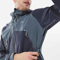 Men's Hiking Lightweight Waterproof Jacket MH500