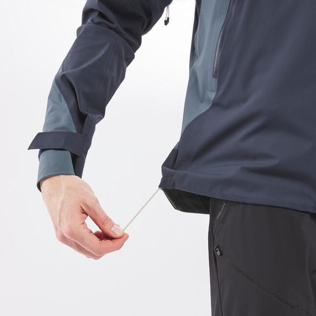 Men's Hiking Lightweight Waterproof Jacket MH500 QUECHUA Decathlon