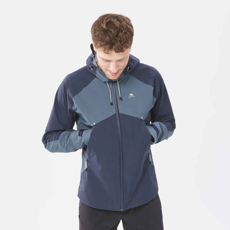 Wanderjacke Herren leicht wasserdicht - MH500