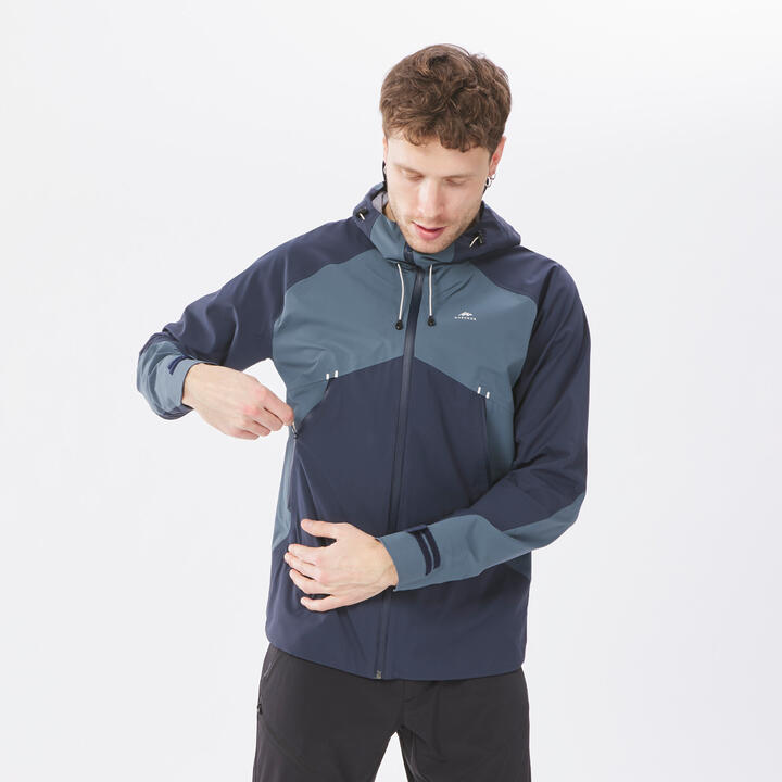 Veste Imperméable Légère Homme - Style Vintage - Polyester/coton - Respirante, Poches Multiples - Pour Outdoor