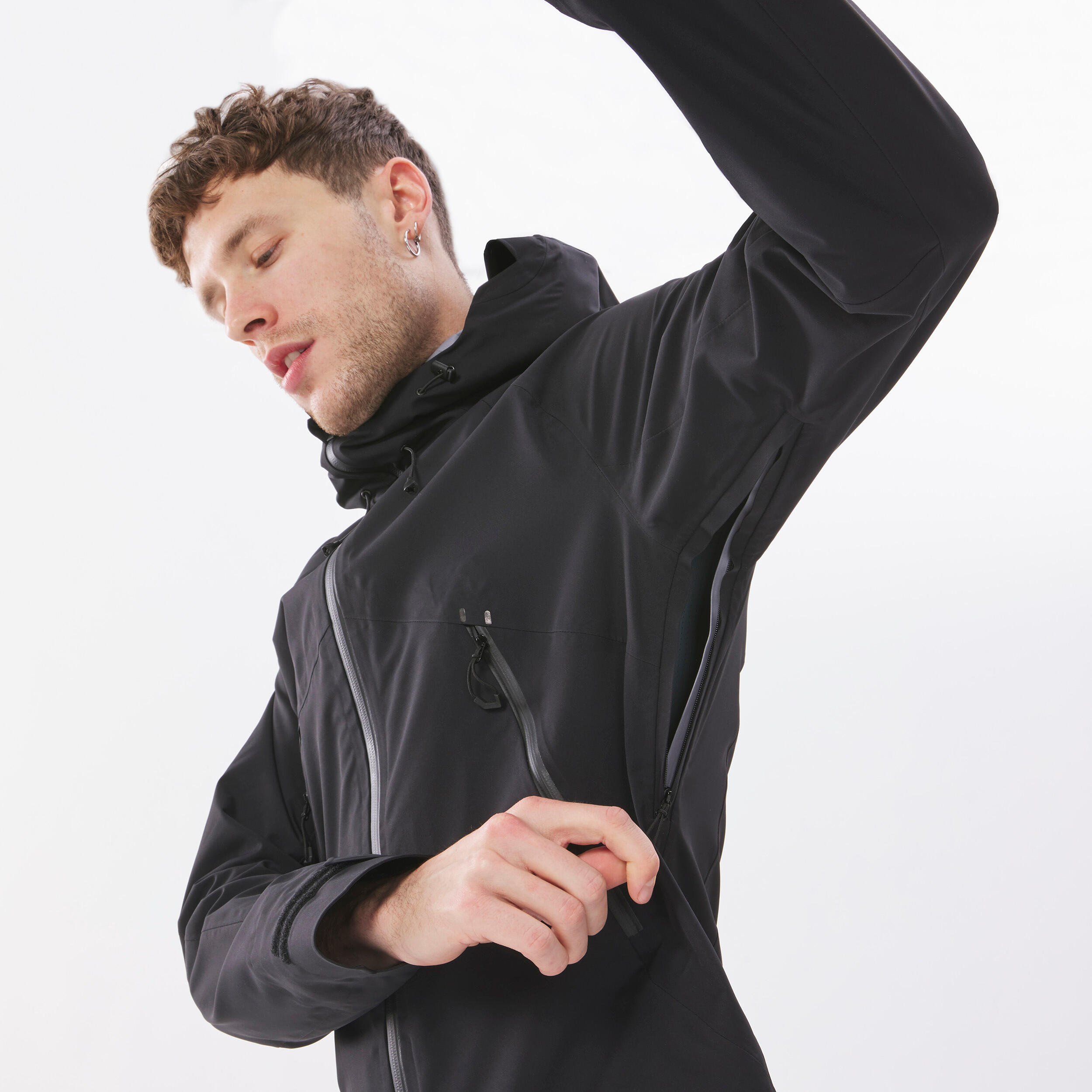 Men’s Waterproof Hiking Jacket – MH 500 - QUECHUA
