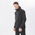 Veste légère imperméable de randonnée - MH500 - Homme - Noir