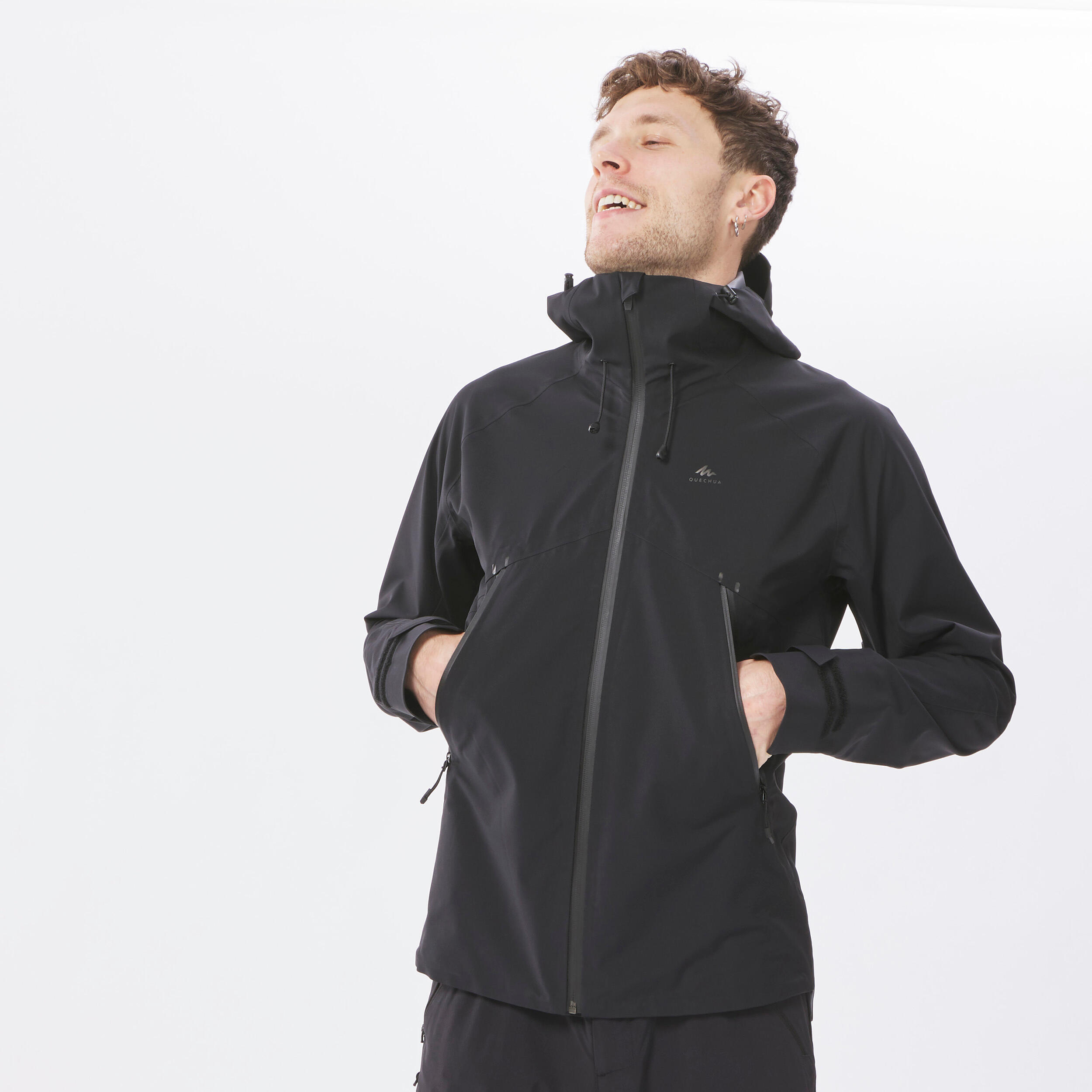 Unlock Wilderness' choice in the Decathlon Vs Patagonia comparison, the MH500 Waterproof Jacket by Decathlon