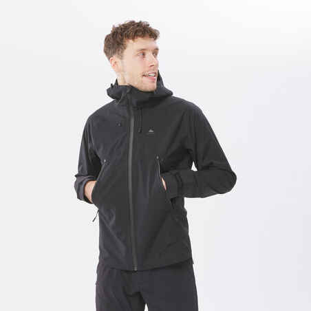 Men's Hiking Lightweight Waterproof Jacket MH500