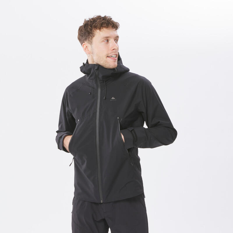 Veste légère imperméable de randonnée - MH500 - Homme