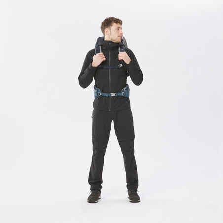 Men's Hiking Lightweight Waterproof Jacket MH500