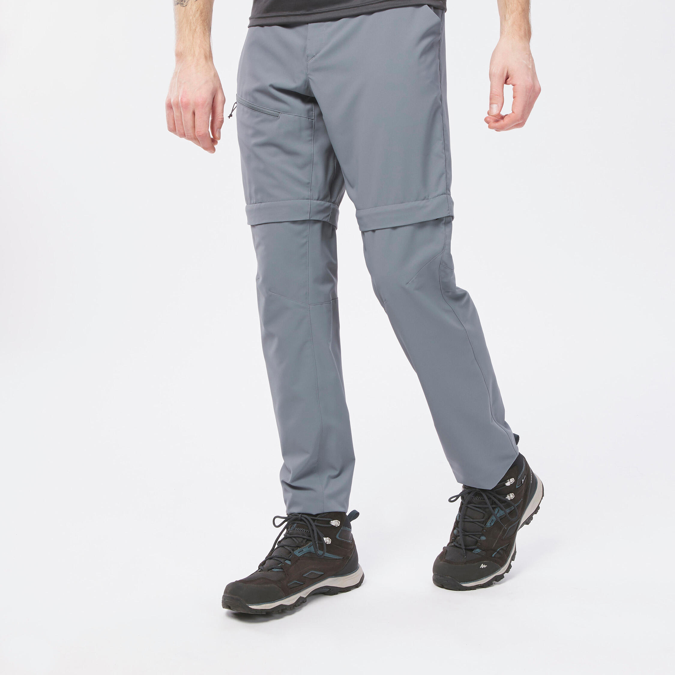 Mens Hiking ZipOff Trousers MH550