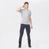 Men Dry Fit Activewear T-Shirt Light Grey - MH100