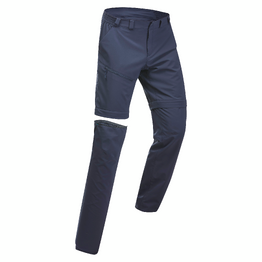 Pantalon Quechua Homme Taille 33 – Gris Cargo, Randonnée, Léger, Taille élastique
