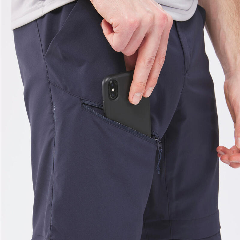 Erkek Modüler Outdoor Pantolon - Mavi - MH150