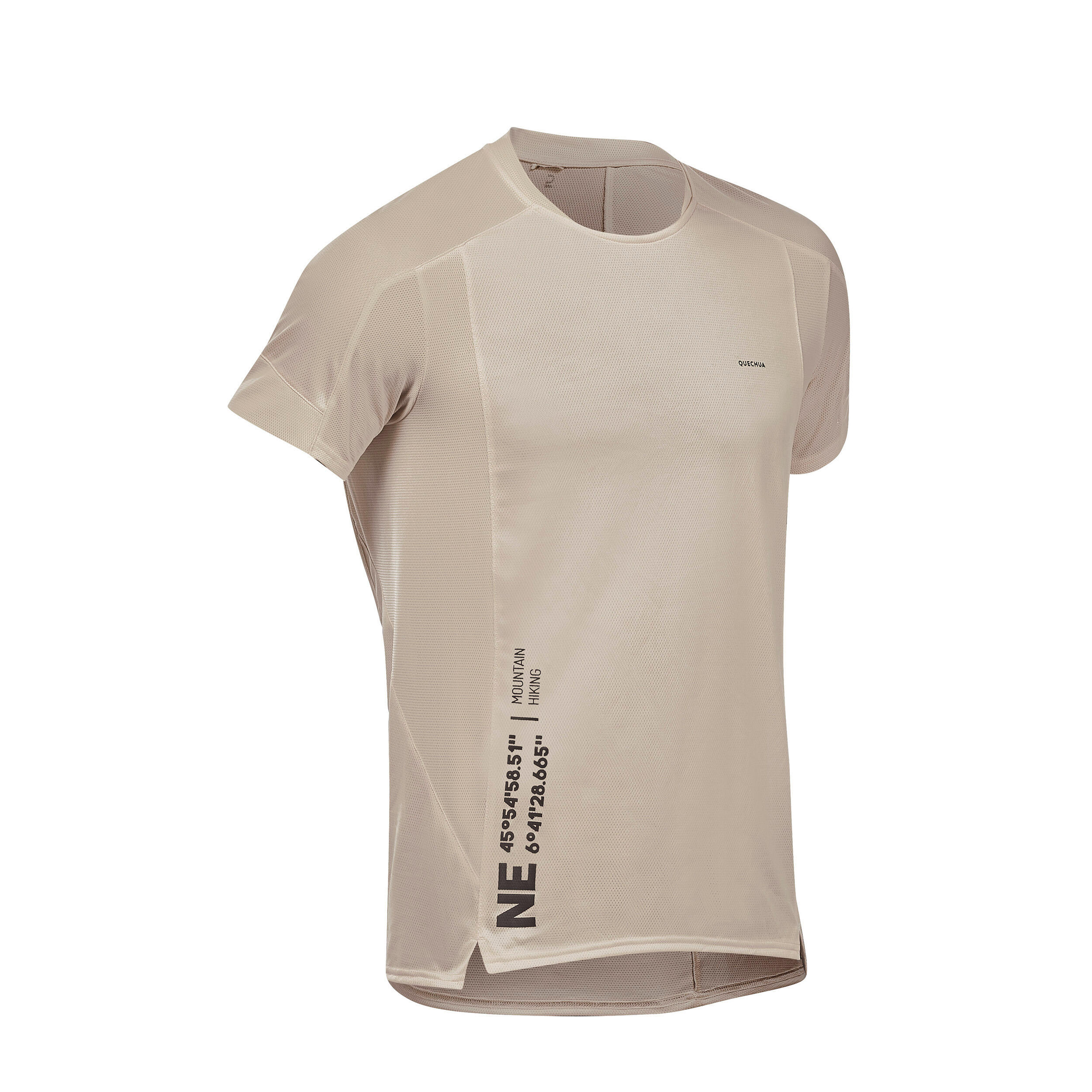 Men's Hiking Synthetic Short-Sleeved T-Shirt  MH500 1/6