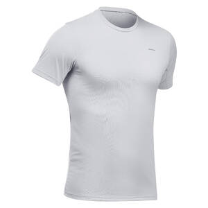 Men Dry Fit Activewear T-Shirt Light Grey - MH100