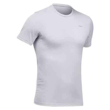 Men's Hiking Synthetic Short-Sleeved T-Shirt  MH100