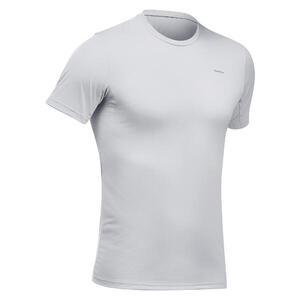 Camiseta de montaña y trekking manga corta Hombre Quechua MH100