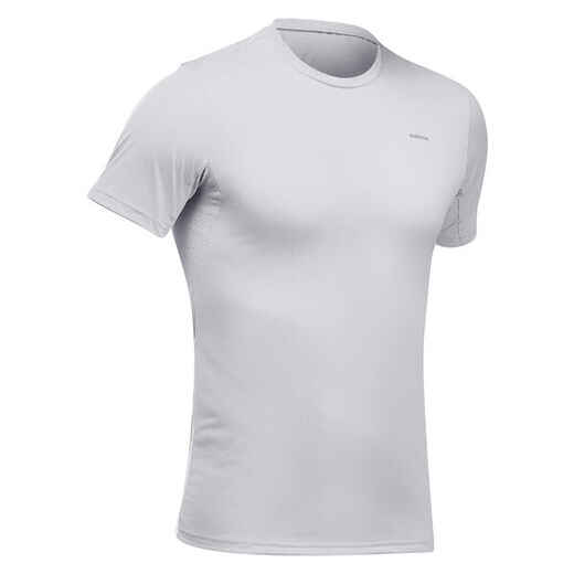 
      T-shirt de randonnée manches courtes en synthétique - Homme-  MH100
  