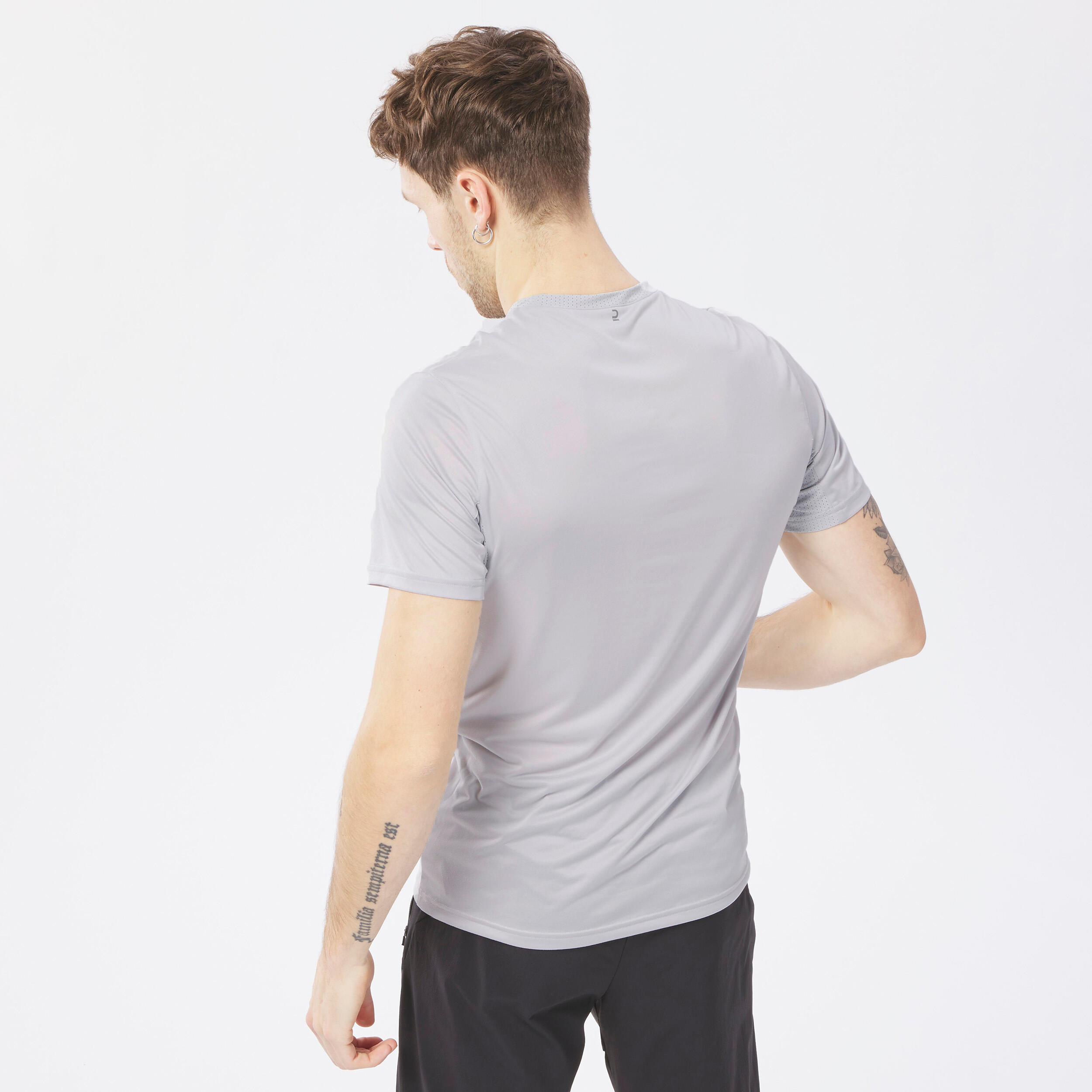 Wandershirt Herren kurzarm Synthetik - MH100  8/10