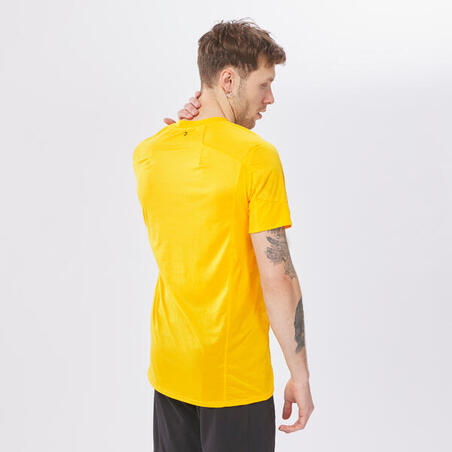 T-shirt de randonnée manches courtes en synthétique  - Homme - MH500