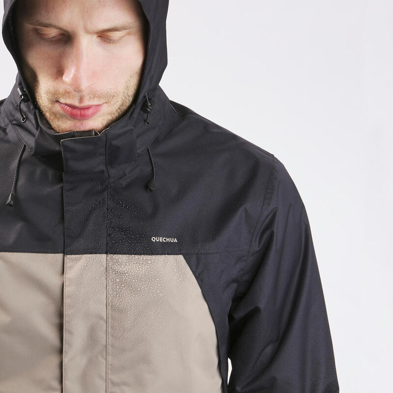 Veste légère imperméable de randonnée - MH100 - Homme