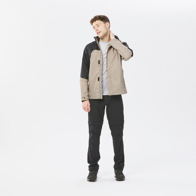 Veste légère imperméable de randonnée - MH100 - Homme