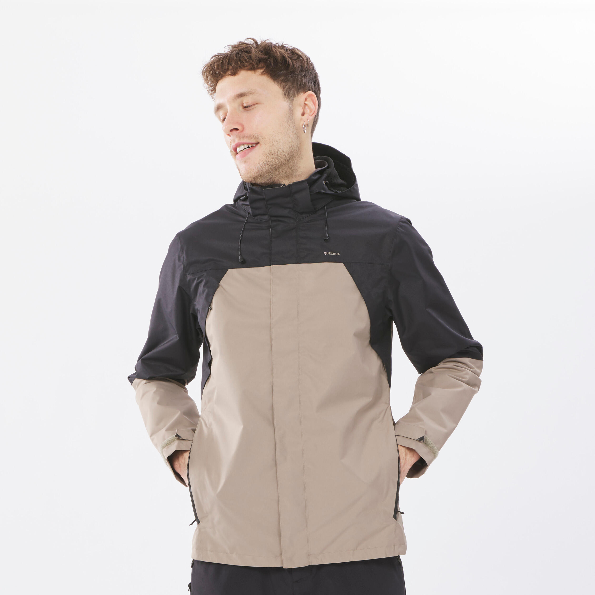 Chubasquero montaña y trekking Hombre Quechua MH100 QUECHUA | Decathlon