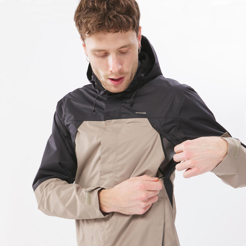 Veste légère imperméable de randonnée - MH100 - Homme