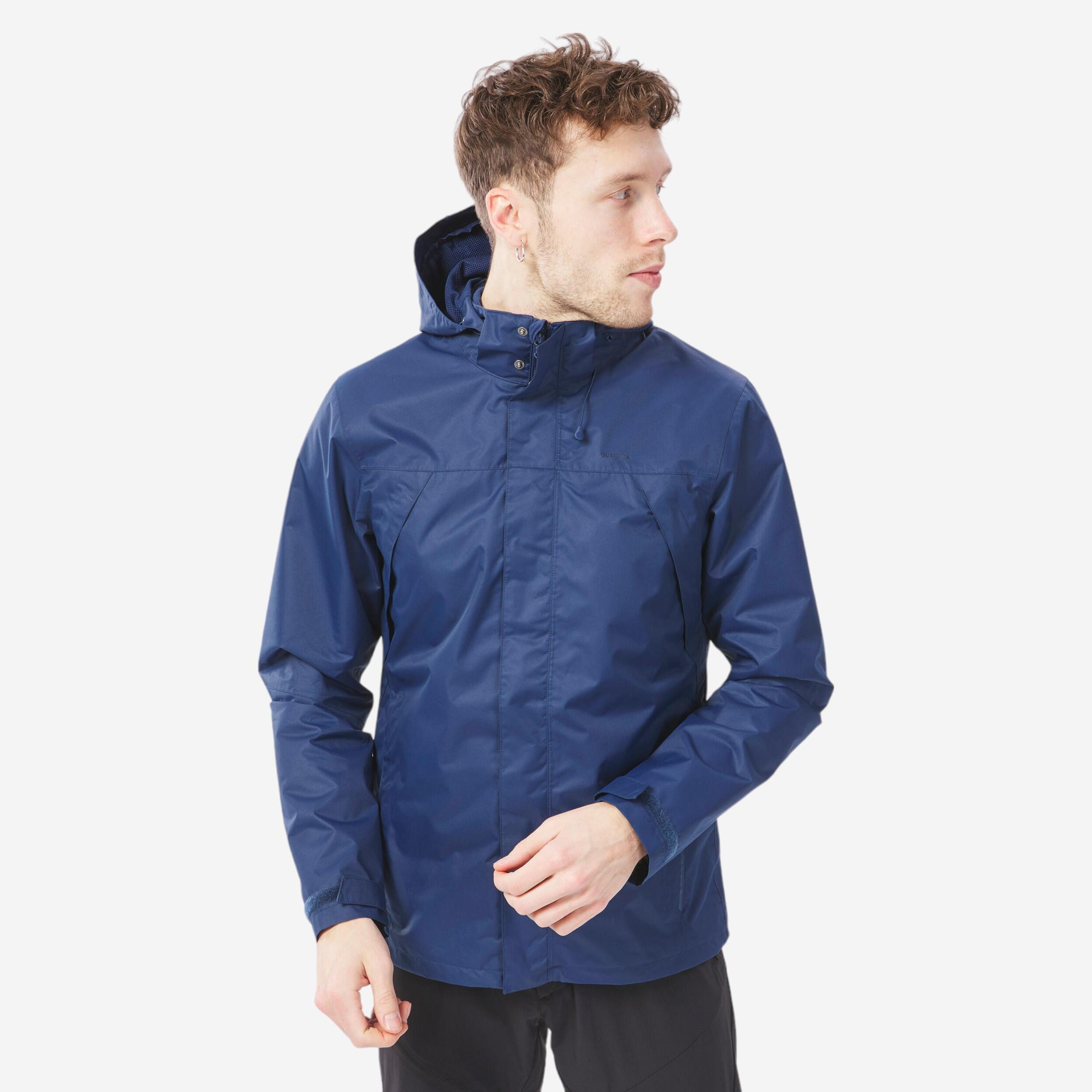 QUECHUA Jaqueta lleugera impermeable de senderisme MH100 home