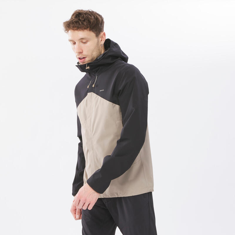 Men's Hiking Lightweight Waterproof Jacket MH150 QUECHUA Decathlon