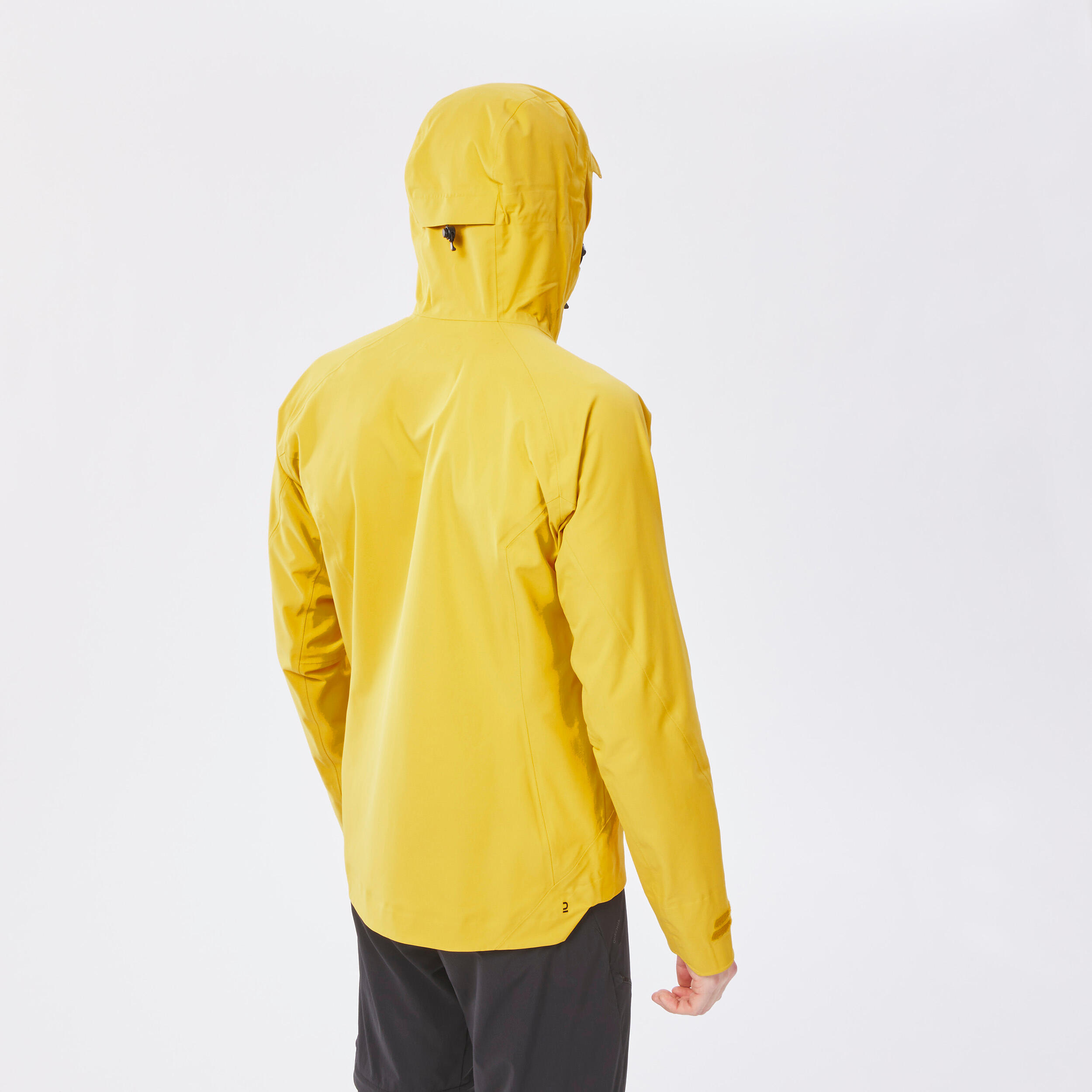 Regenjacke Herren wasserdicht leicht - MH500 gelb 3/11