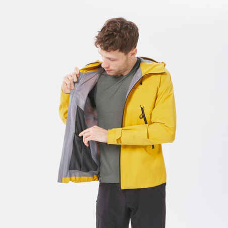 men's waterproof mountain walking jacket mh500