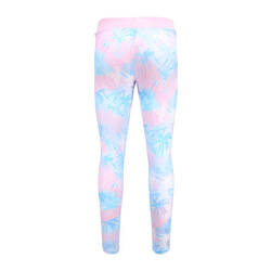 CN GIRLS LEGGINGS 500UV - PALM BLUE PINK