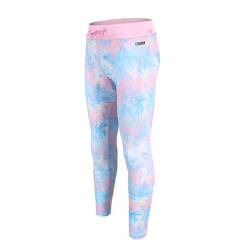 CN GIRLS LEGGINGS 500UV - PALM BLUE PINK