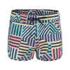 Boardshorts Surfen TINI GRAPHITI elastischer Bund und Zugkordel